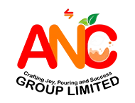 ANC logo with a stylized orange and green leaf design integrated into the letters.